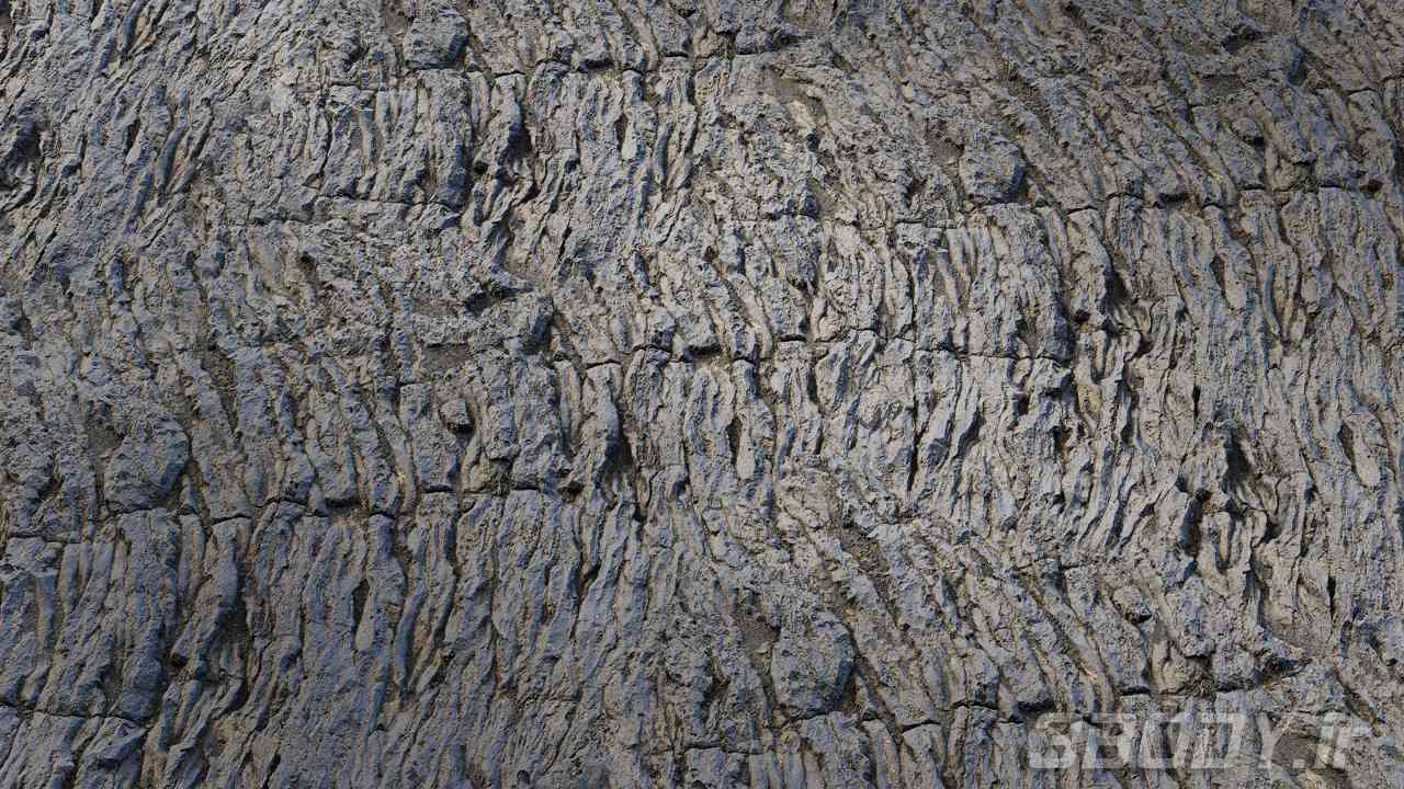 متریال سنگ گدازه lava rock عکس 1